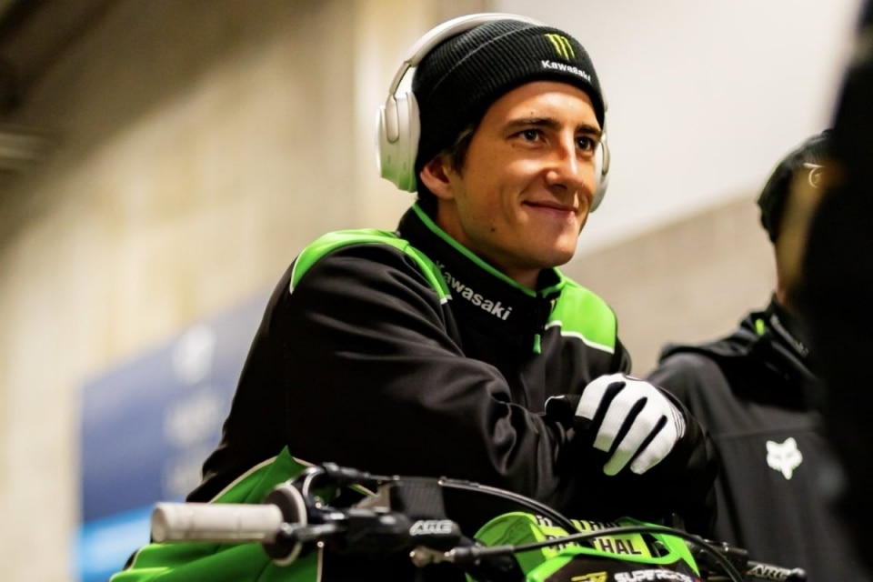 Chase Sexton infortunato