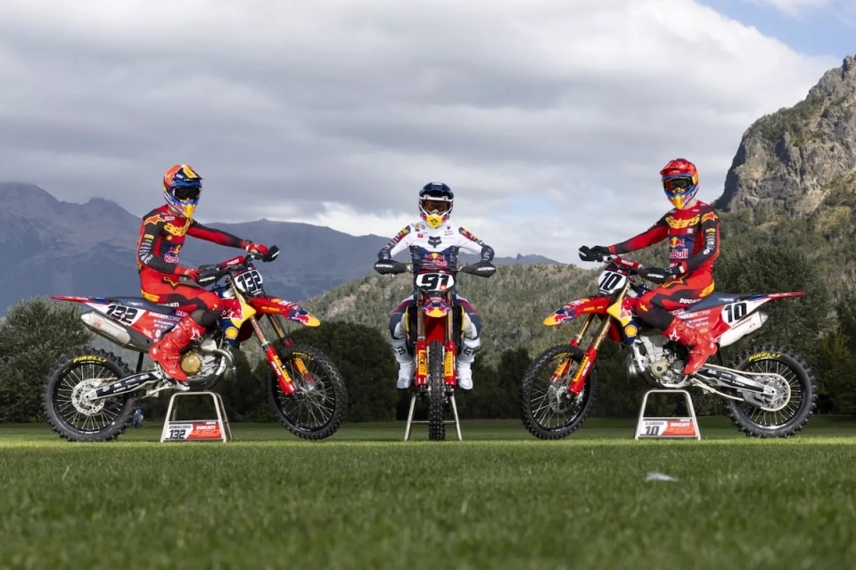 Red Bull mette le ali al Ducati Factory MXGP Team