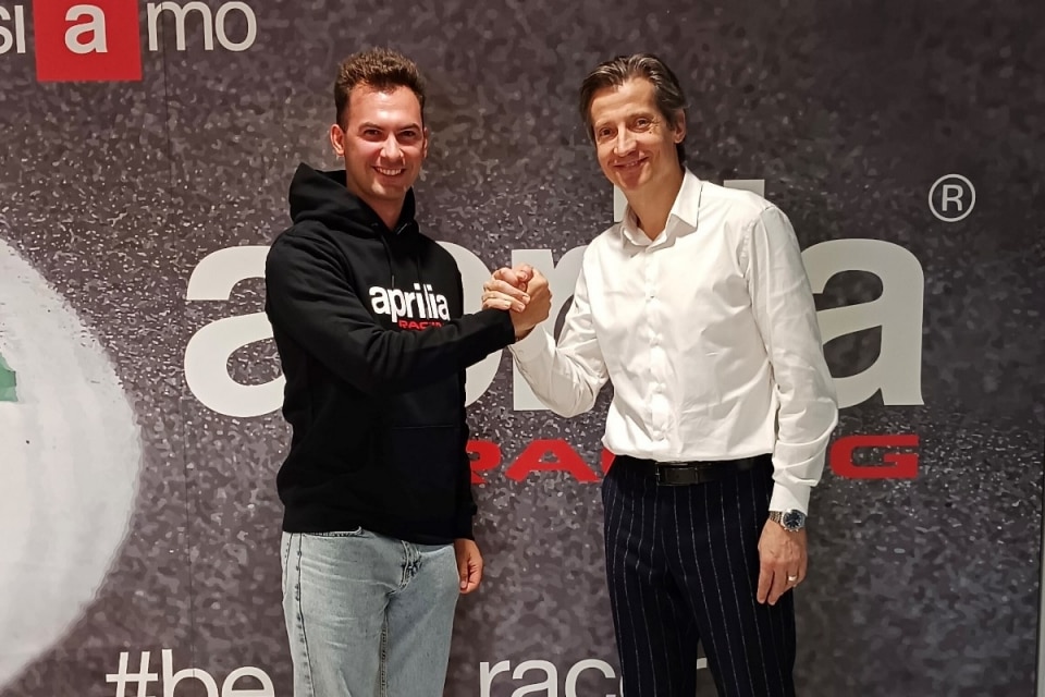 Thomas Marini entra nel team Aprilia Tuareg Racing