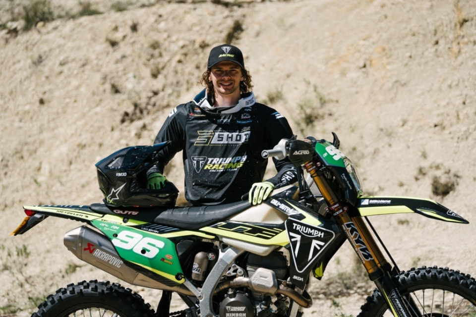 EnduroGP 2026: Leo Joyon con Triumph Factory Racing 