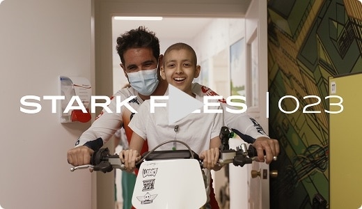 Stark lancia un’asta esclusiva a sostegno della Mototerapia