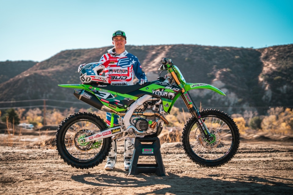 Il Team Bud Racing in gara nel National a Southwick