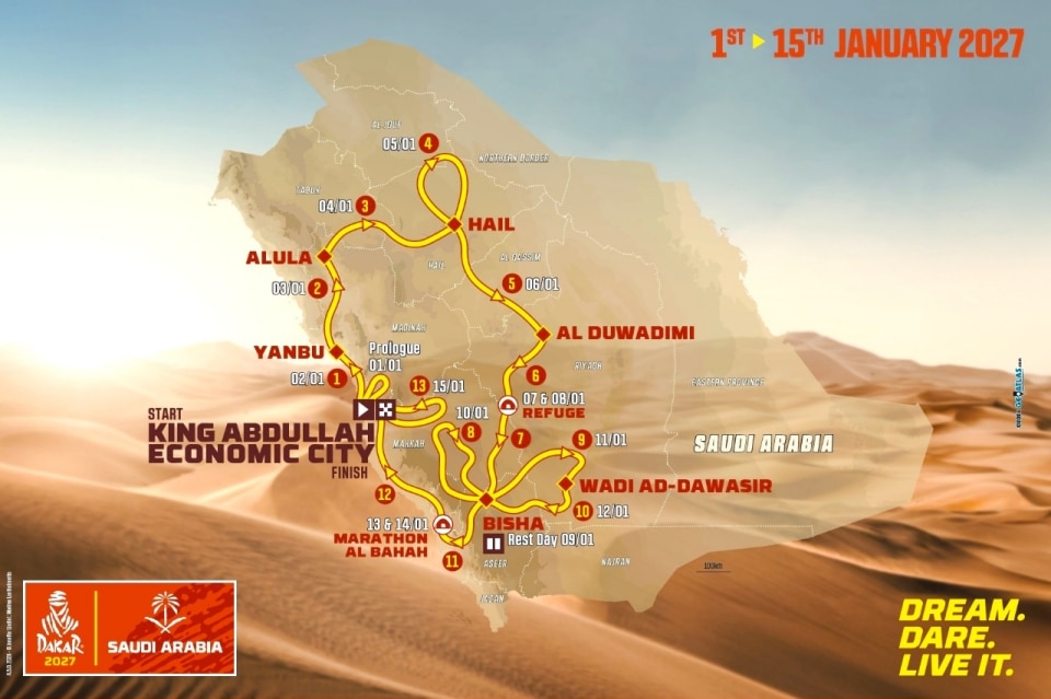 Dakar 2027: più sabbia, più chilometri e il ritorno alle origini nel deserto