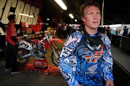 AMA Supercross 2012 - Seattle. Andrew Short davanti a Ken Roczen