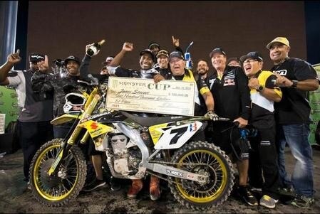Monster Energy Cup 2013. Welcome back James Stewart - VIDEO