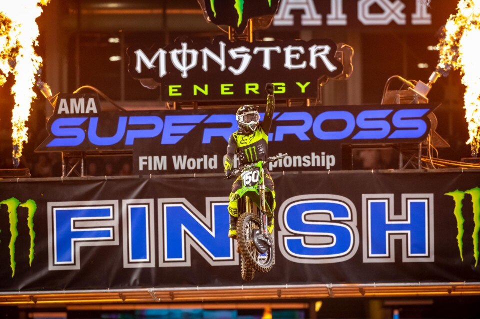 2021 AMA Supercross - Cooper Webb fa paura, si prende Arlington1 e la leadership - VIDEO