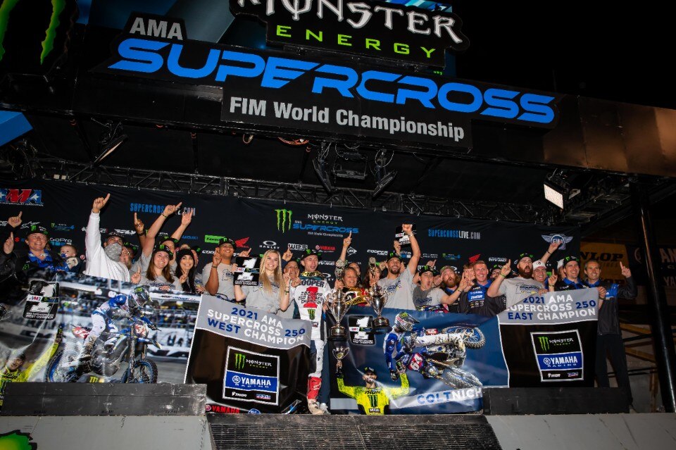 2021 AMA Supercross, il campione è Cooper Webb - VIDEO