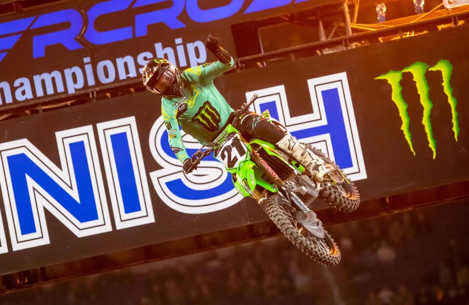AMA Supercross 2022, Jason Anderson si prende anche Minneapolis - VIDEO