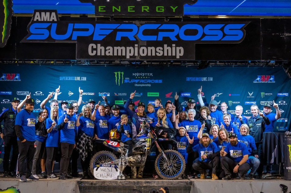 AMA Supercross 2022: a Cristian Craig il titolo 250 Western Regional - VIDEO