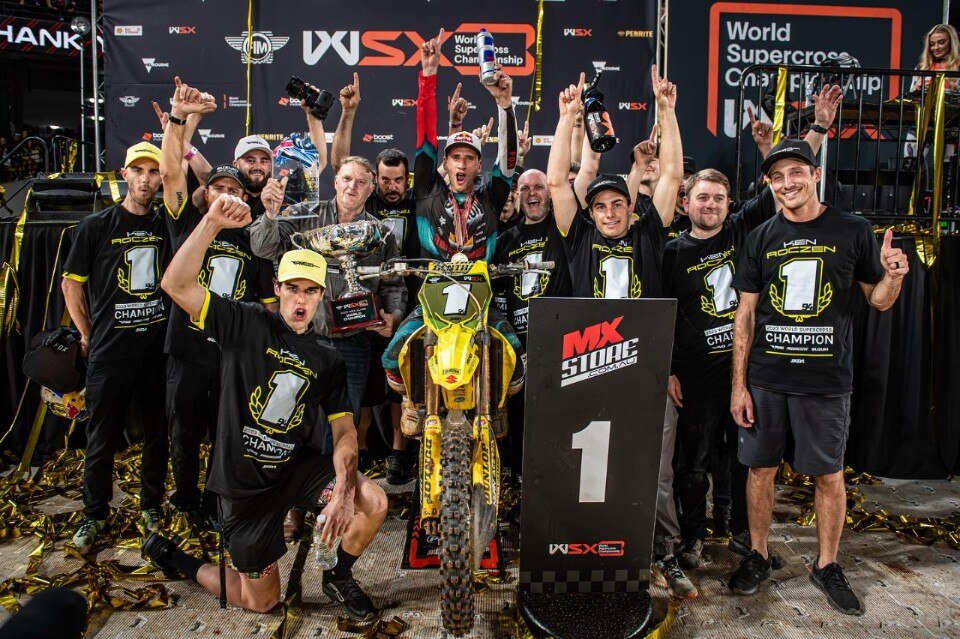 Ken Roczen si conferma Campione del Mondo Supercross