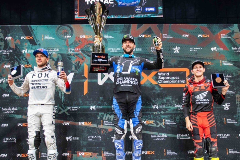 Tomac e McElrath incoronati campioni WSX 2024