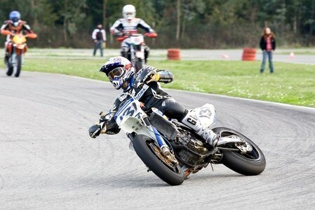 Endurance Supermotard - Latina. Vincono Minutilli-Cianfrocca. Max Biaggi secondo