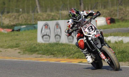 Internazionali d'Italia Supermoto - Ottobiano. Ivan Lazzarini e Adrien Chareyre protagonisti del lunedì