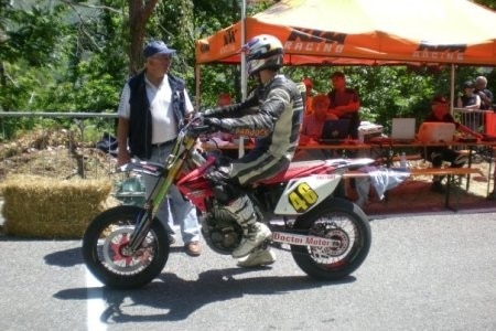 Campionato Italiano Montagna - Levico Terme (TN). Andrea Ravera domina la classe Supermotard
