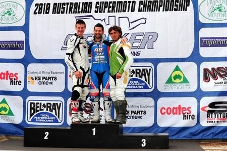 Campionato Australiano Supermoto. Gozzini Campione 2010