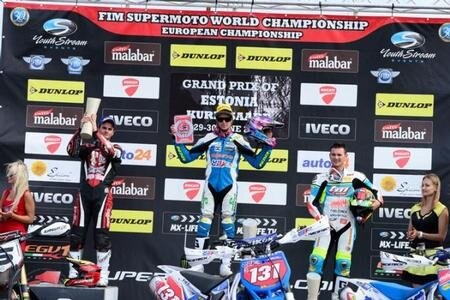 Mondiale Supermoto - GP Estonia. Hermunen inarrestabile