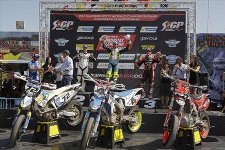 Mondiale Supermoto S1 - Spagna. Thomas Chareyre vince e allunga