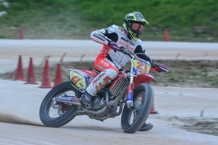 Italiano Flat Track. Vesprini vince la prima
