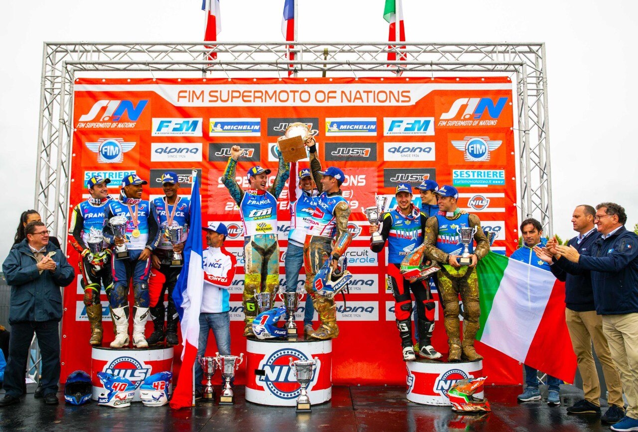 La Francia domina il Supermoto delle Nazioni. L'Italia è terza