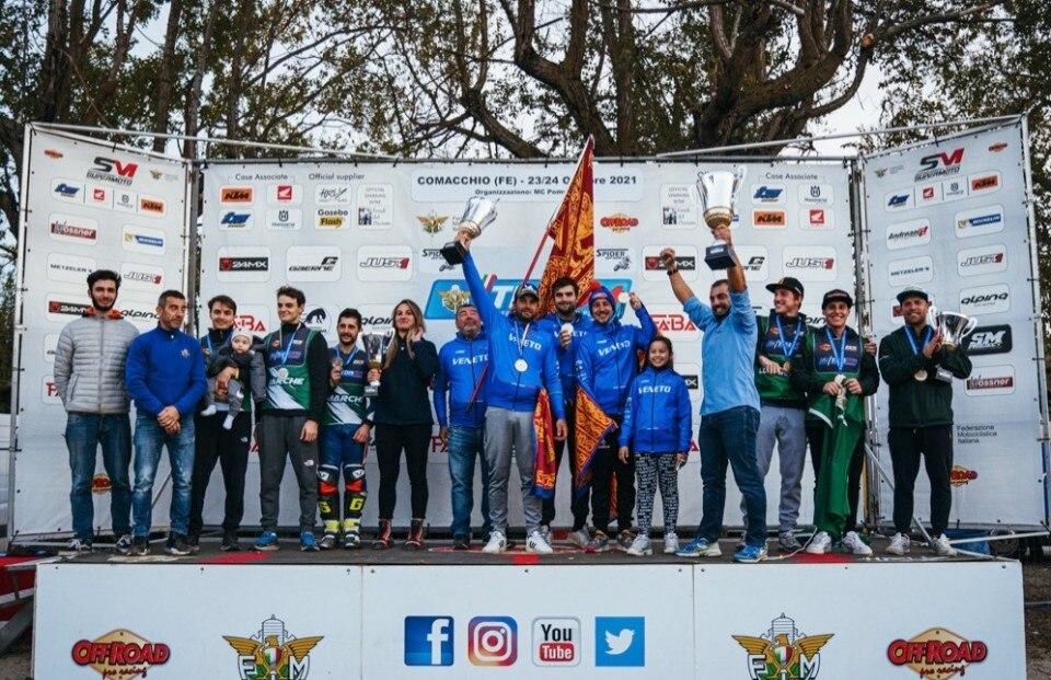 Trofeo delle Regioni Supermoto 2021, titoli a Emilia Romagna e Veneto