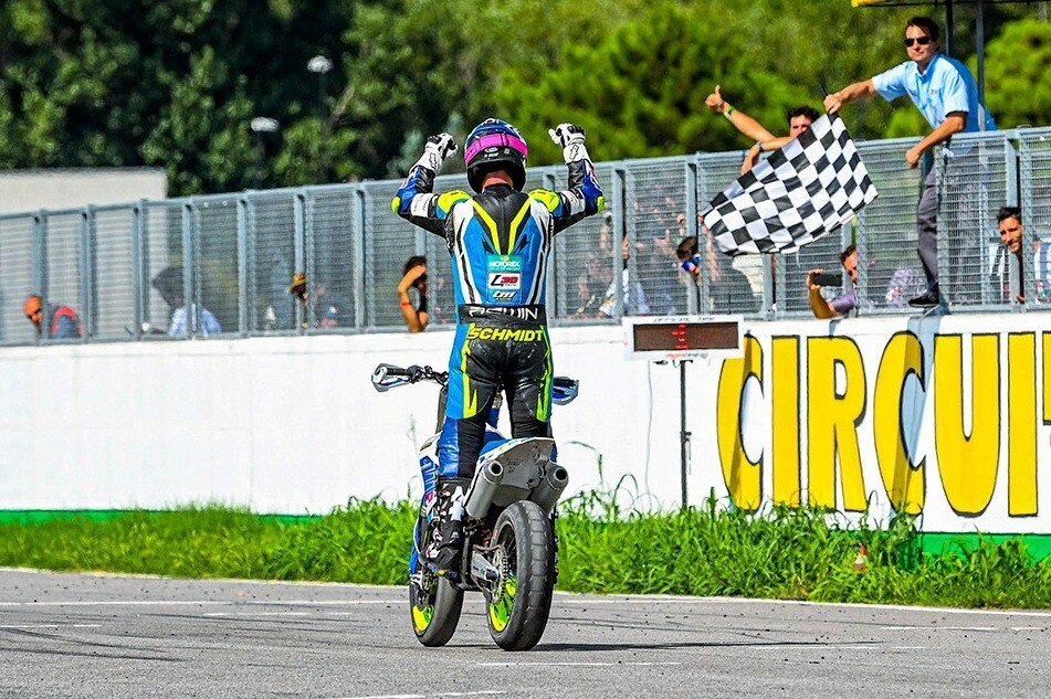 Internazionali Supermoto, Schmidt è re d’Italia
