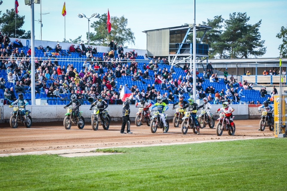Mondiale Flat Track: Moschini primo in Repubblica Ceca - GALLERY