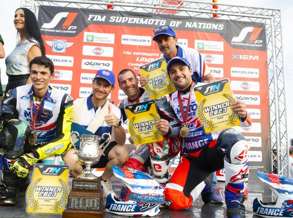 Supermoto delle Nazioni 2023: continua il dominio della Francia