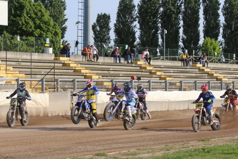 Italiano Flat Track. Tonelli vince a Lonigo Italiano Flat Track. Tonelli vince a Lonigo