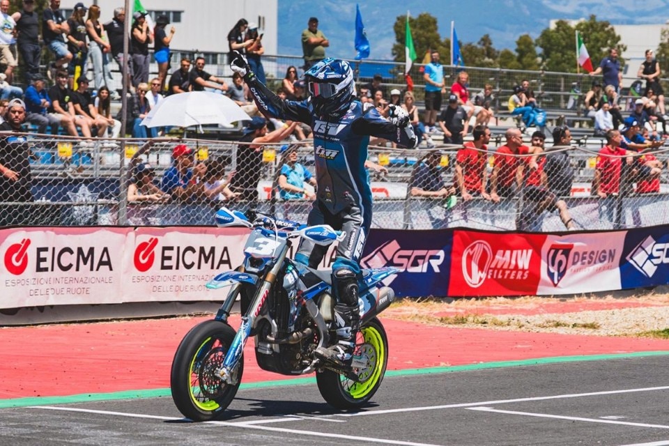 Internazionali d'Italia Supermoto: Steve Bonnal domina a Latina