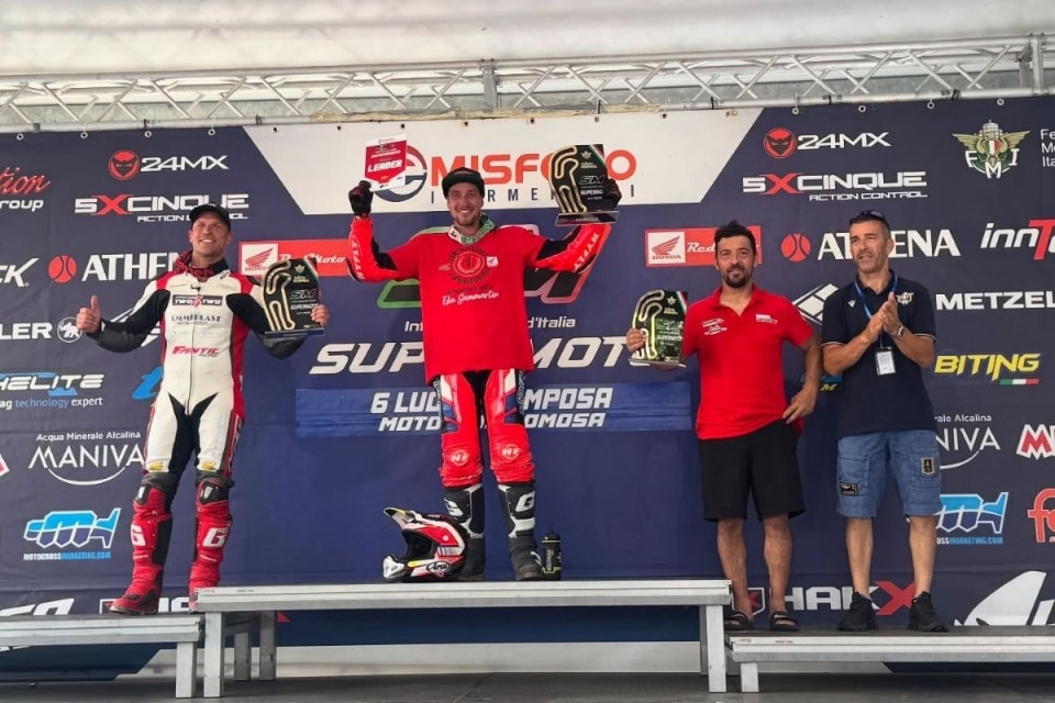 Elia Sammartin si conferma campione degli Internazionali d’Italia supermoto
