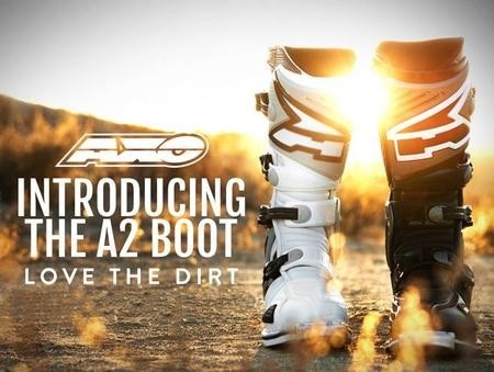 Stivale AXO A2. Love the dirt!