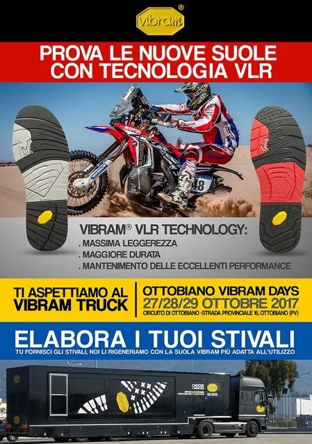Ottobiano Vibram Days. Prova in pista la tecnologia VLR