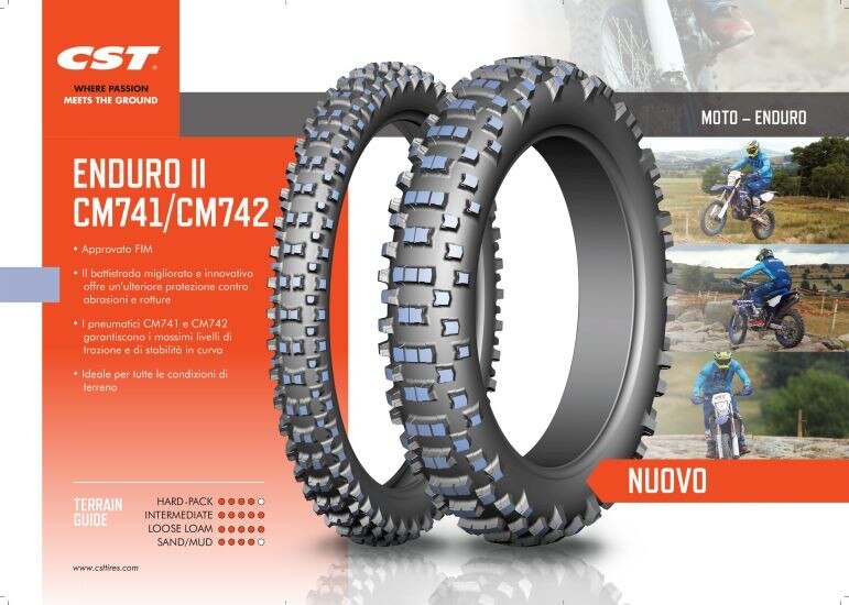 Questione di grip: nuovi pneumatici CST 