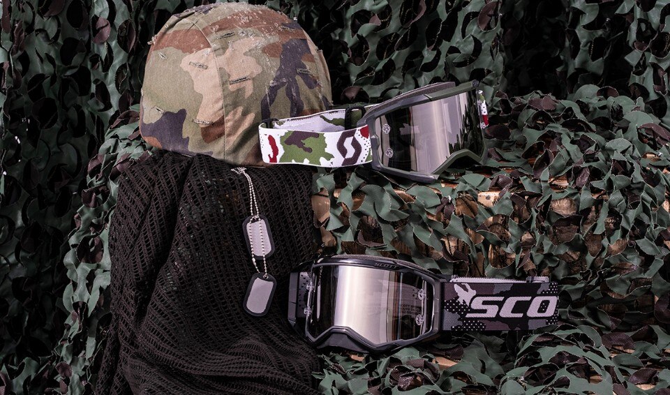 Nuova maschera Scott  Camo Edition