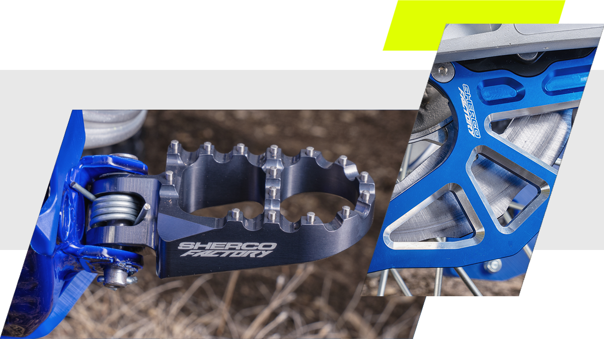 Nuove special parts Sherco Racing  Nuove special parts Sherco Racing