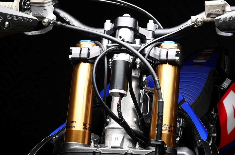 Yamaha sviluppa un servosterzo elettrico per il motocross
