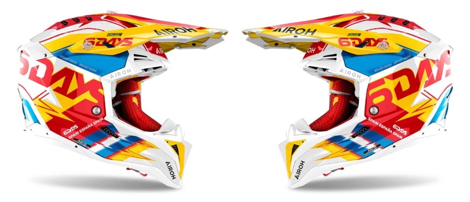 Airoh presenta l'esclusivo Aviator 3 6Days Spain 2024