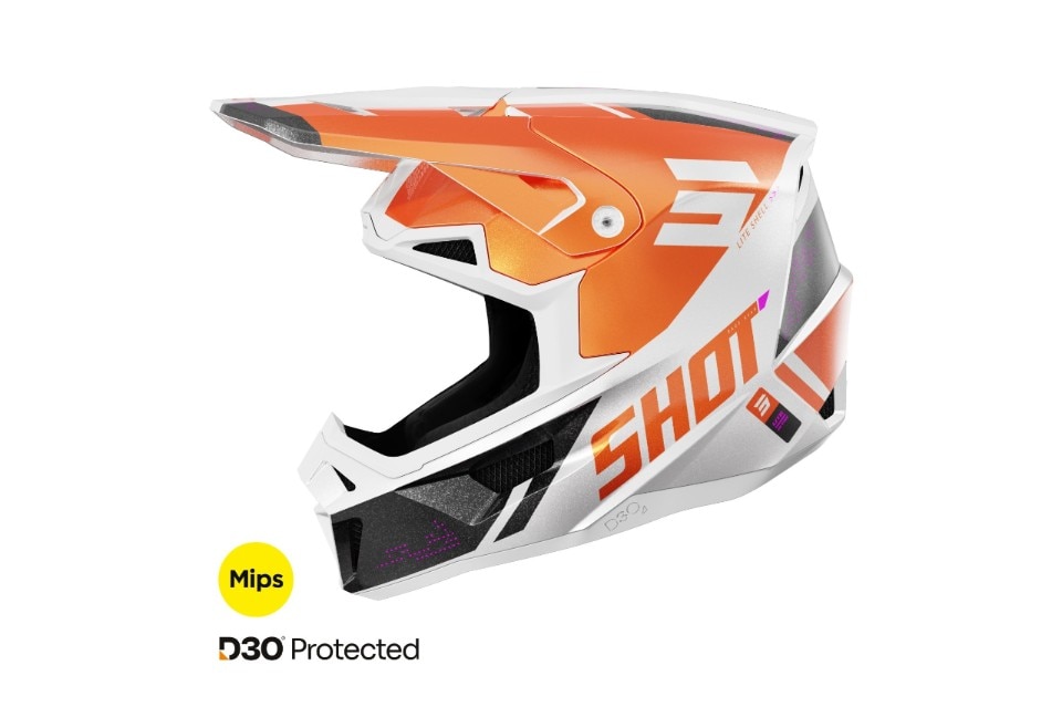 Nuovo casco Lite Shot Race Gear, protezione completa e comfort avanzato