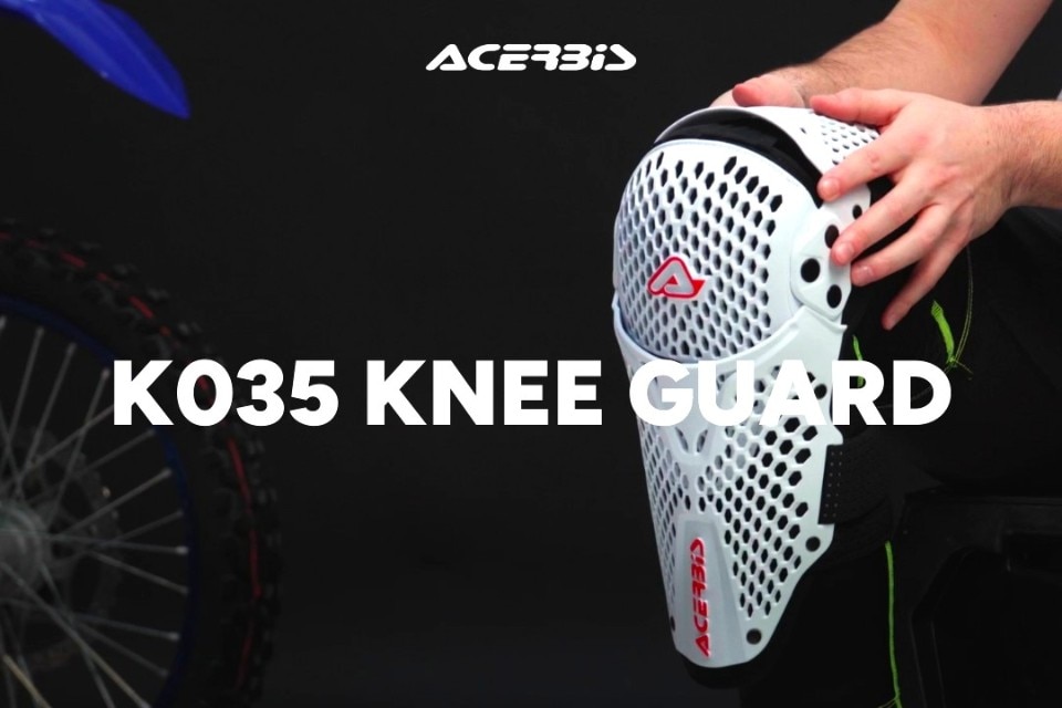 Acerbis presenta la ginocchiera K035