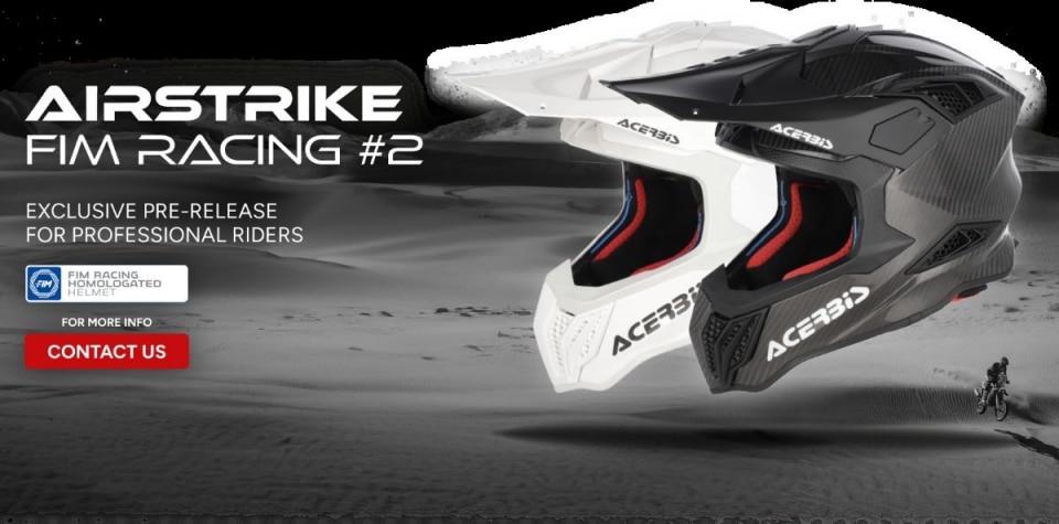 Acerbis presenta il nuovo casco Airstrike FIM Racing #2