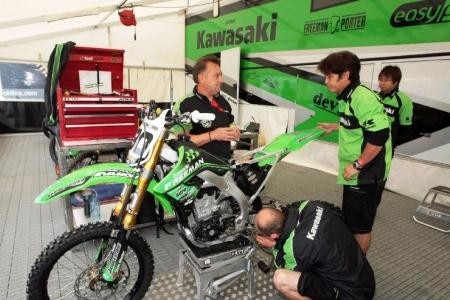 Kawasaki KX450F-SR Fuel Injection. Ottimo debutto in gara