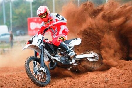 Test anteprima 2009. Husqvarna CR 125 e TC 450