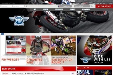 Rinnovato il sito della FIM.  News e video nel nuovo portale