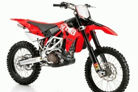 Aprilia MXV 450 2010. Arriva la forcella Kayaba