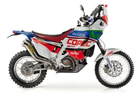 Aprilia RXV 4.5 "Rally Replica". Siamo tutti "Chaleco" Lopez!