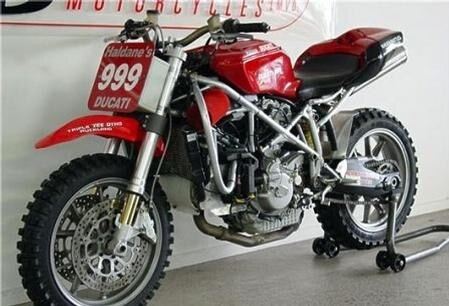 Ducati 999 Testastretta Beach Racer. Special by Haldane Motorcycles