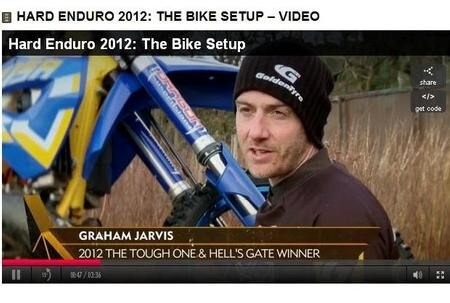 Hard Enduro 2012. The Bike Setup - VIDEO