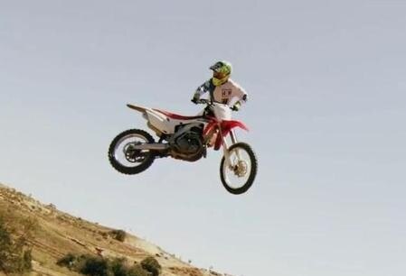 Honda CRF450R 2013. La prova di Jeremy McGrath