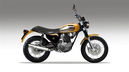 Borile 450 Scrambler. Che musica!