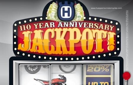 Promozione Husqvarna.  Operazione "Jackpot 110° Anniversario"